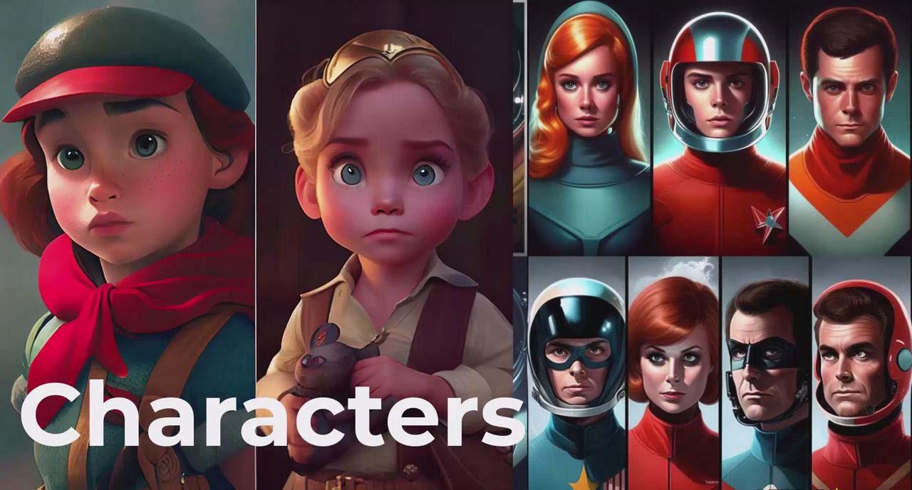 掌握 MidJourney V5 AI + ChatGPT创建一致的角色设计图像-22节课-中英字幕-云创网