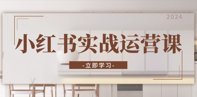 小红书实战运营课：从开通店铺到直播话术，打造爆款笔记与高效直播-云创网