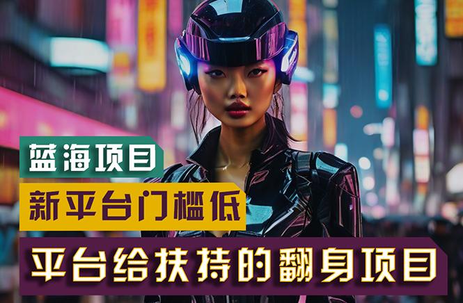 【蓝海项目】新平台无脑搬运，翻身项目 门槛低 小白也能轻松上手 日入500+-云创网
