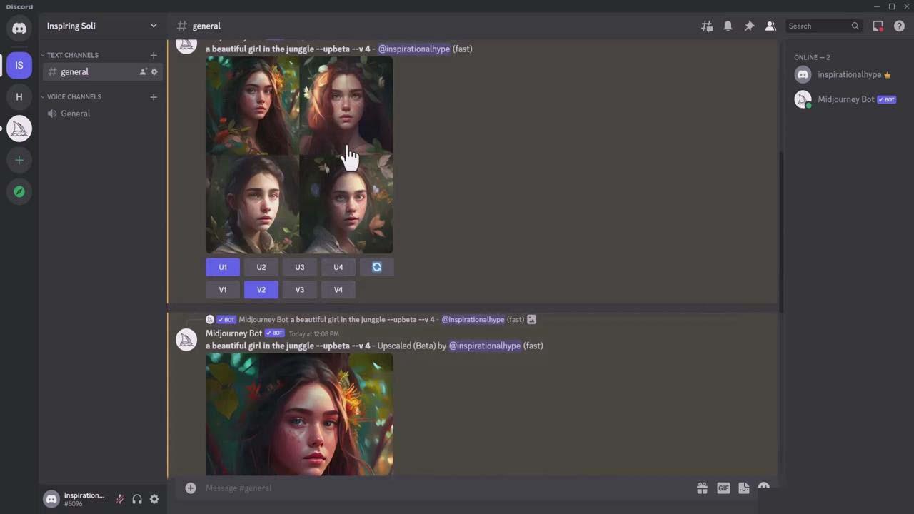 图片[4]-掌握 MidJourney V5 AI + ChatGPT创建一致的角色设计图像-22节课-中英字幕-云创网