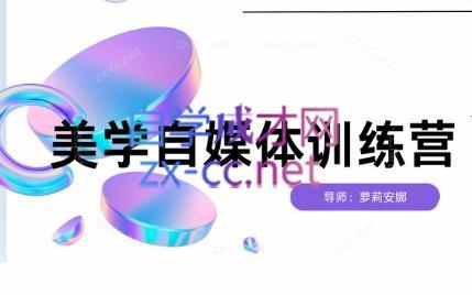 安娜·美学自媒体IP系统课-云创网